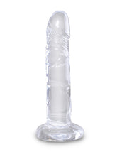 King Cock Clear Realistic Cock With Suction Cup Base Realistic Dildos
